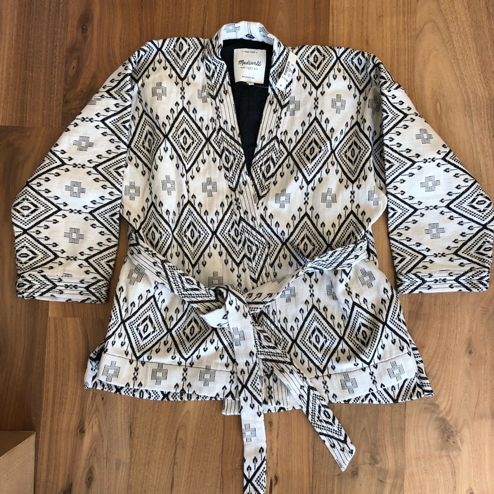 Madewell • Kimono Wrap Jacket in Arrowhead, Size XS
